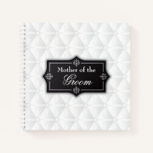 Luxueuze moeder van de Groom Wedding Guestbook Notitieboek