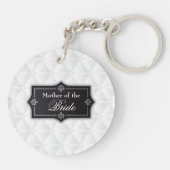 Luxueuze moeder van de Sleutelhanger van het bruid (Achterkant)