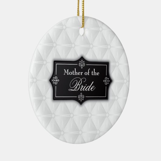 Luxueuze moeder van het bruidshuwelijk | Versierin Keramisch Ornament (Rechts)