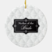 Luxueuze moeder van het bruidshuwelijk | Versierin Keramisch Ornament (Achterkant)