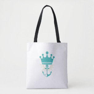 Luxueuze Riviera Jachtclub Aangepaste Strand Tote Bag
