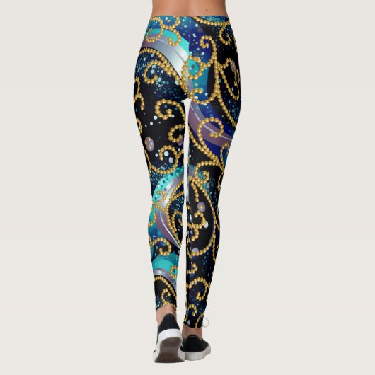 Luxueuze rollen leggings (Achterkant)