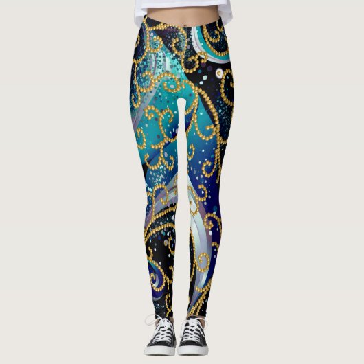 Luxueuze rollen leggings (Voorkant)