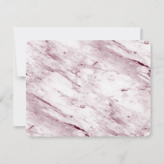 Luxueuze roze mosterd en volledige foto save the date (Achterkant)