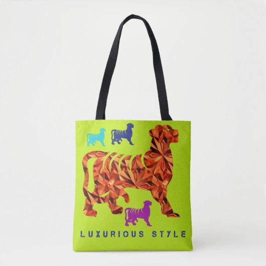 luxueuze stijl tote bag (Voorkant)