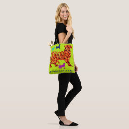 luxueuze stijl tote bag