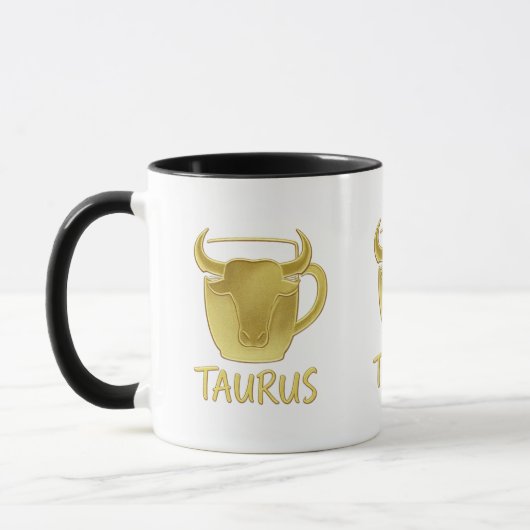 Luxueuze Taurus Sterrenbeeld Mok (Links)