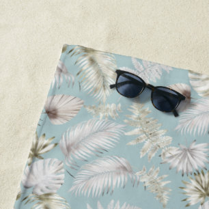 luxueuze tropische foliën Monogram Yoga Mat Strandlaken