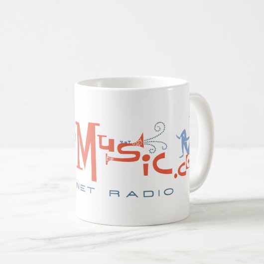 LuxuriaMusic-Mok Koffiemok (Voorkant rechts)