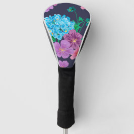 Luxurieus Bloom geschilderd Golfheadcover