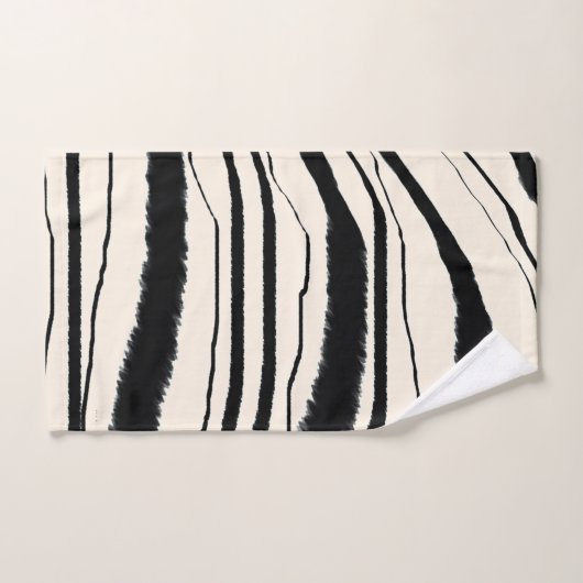 LUXURIEUZE EXOTISCHE ZEBRA DIERAFDRUKKING BAD HANDDOEK (Handdoek)