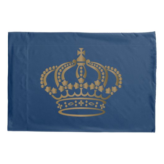 Luxurieuze goudzeemacht kussensloop (Achterkant)