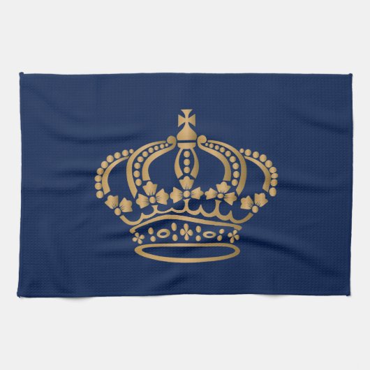 Luxurieuze goudzeemacht theedoek (Horizontaal)