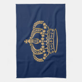 Luxurieuze goudzeemacht theedoek (Verticaal)