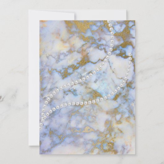 LUXURIEUZE PAARSE GESCHIKTE VREEDS KAART (Achterkant)