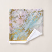 LUXURIEUZE PASTEL MARBLE BATHROOM TOWEL SET BAD HANDDOEK (Wasdoekje)