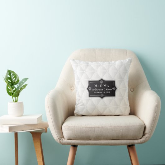 Luxurieuze persoonlijke bruiloft | Sierkussen (Stoel)