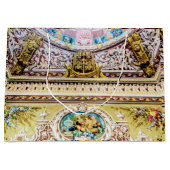 Luxurieuze roze goudgodin van oogst groot cadeauzakje (Voorkant)