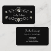 Luxurievormig joodthema visitekaartje (Voorkant / Achterkant)