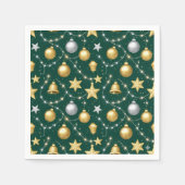 Luxurious Christmas Ornaments Servet (Voorkant)