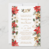 Luxurious Colorful Christmas Botanical & Floral Kaart (Voorkant)