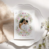 Luxurious Garden Floral Save the Date