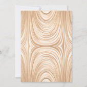 LUXURIOUS GLITTER SATIN CHAMPAGNE & GOLD KAART (Achterkant)