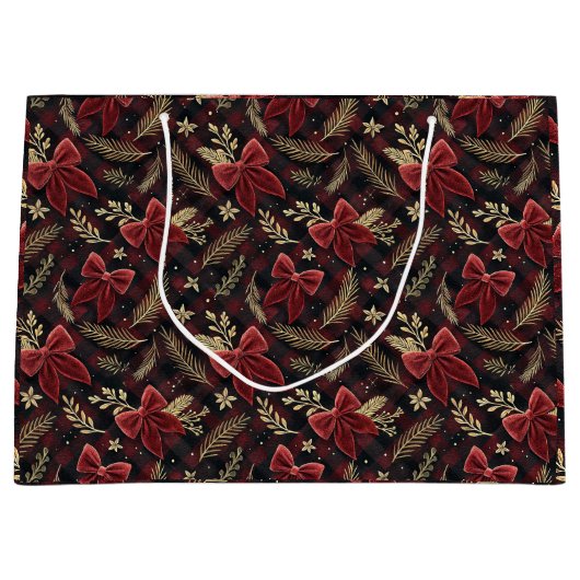 Luxurious Holiday Gift Bag Groot Cadeauzakje (Voorkant)