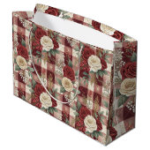 Luxurious Holiday Gift Bag Groot Cadeauzakje (Achterkant Gekanteld)