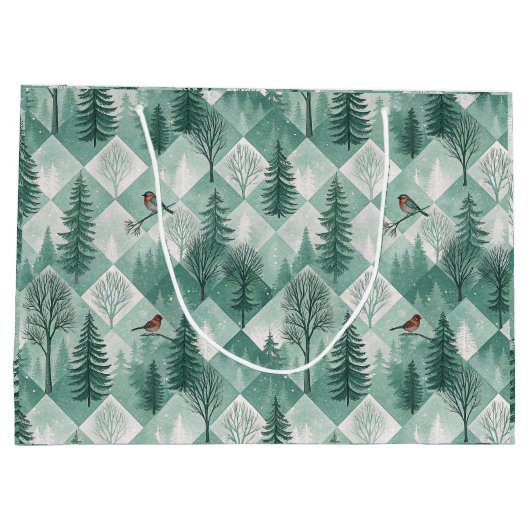 Luxurious Holiday Gift Bag Groot Cadeauzakje (Achterkant)