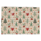 Luxurious Holiday Gift Bag Groot Cadeauzakje (Achterkant)