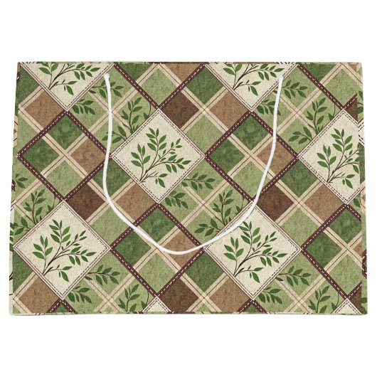 Luxurious Holiday Gift Bag Groot Cadeauzakje (Voorkant)