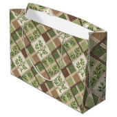 Luxurious Holiday Gift Bag Groot Cadeauzakje (Achterkant Gekanteld)