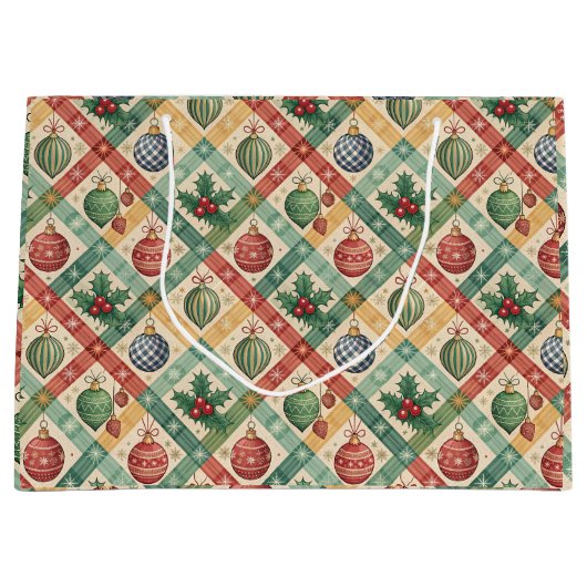 Luxurious Holiday Gift Bag Groot Cadeauzakje (Voorkant)