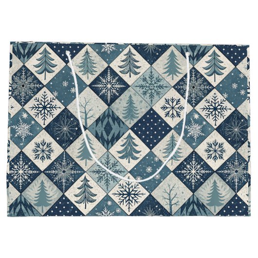 Luxurious Holiday Gift Bag Groot Cadeauzakje (Achterkant)