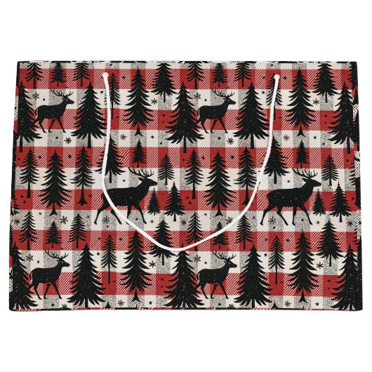 Luxurious Holiday Gift Bag Groot Cadeauzakje (Voorkant)