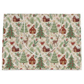 Luxurious Holiday Gift Bag Groot Cadeauzakje (Voorkant)