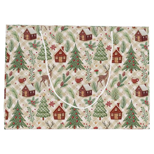 Luxurious Holiday Gift Bag Groot Cadeauzakje (Achterkant)