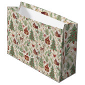 Luxurious Holiday Gift Bag Groot Cadeauzakje (Voorkant Gekanteld)