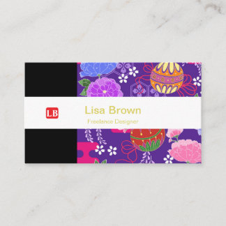 Luxurious Japanese-Style business card Visitekaartje