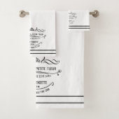 Luxurious L’ hotel De La Petite Fleur Bad Handdoek (Insitu)