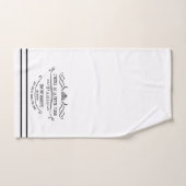 Luxurious L’ hotel De La Petite Fleur Bad Handdoek (Handdoek)