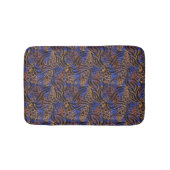 Luxurious Leopard and Zebra Print Pattern Badmat (Voorkant)
