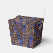Luxurious Leopard and Zebra Print Pattern Bedankdoosjes (Voorkant Zijde)