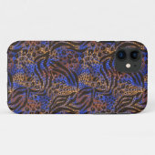 Luxurious Leopard and Zebra Print Pattern Case-Mate iPhone Case (Achterkant (horizontaal))