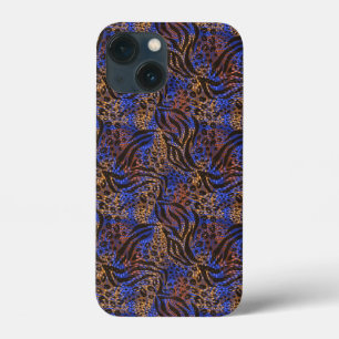 Luxurious Leopard and Zebra Print Pattern Case-Mate iPhone Case
