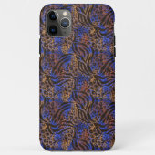 Luxurious Leopard and Zebra Print Pattern Case-Mate iPhone Case (Achterkant)