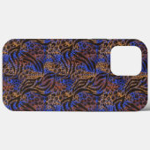 Luxurious Leopard and Zebra Print Pattern Case-Mate iPhone Case (Achterkant (horizontaal))