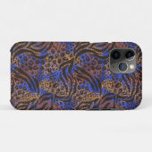 Luxurious Leopard and Zebra Print Pattern Case-Mate iPhone Case (Achterkant (horizontaal))