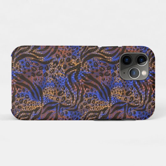 Luxurious Leopard and Zebra Print Pattern Case-Mate iPhone Case (Achterkant (horizontaal))